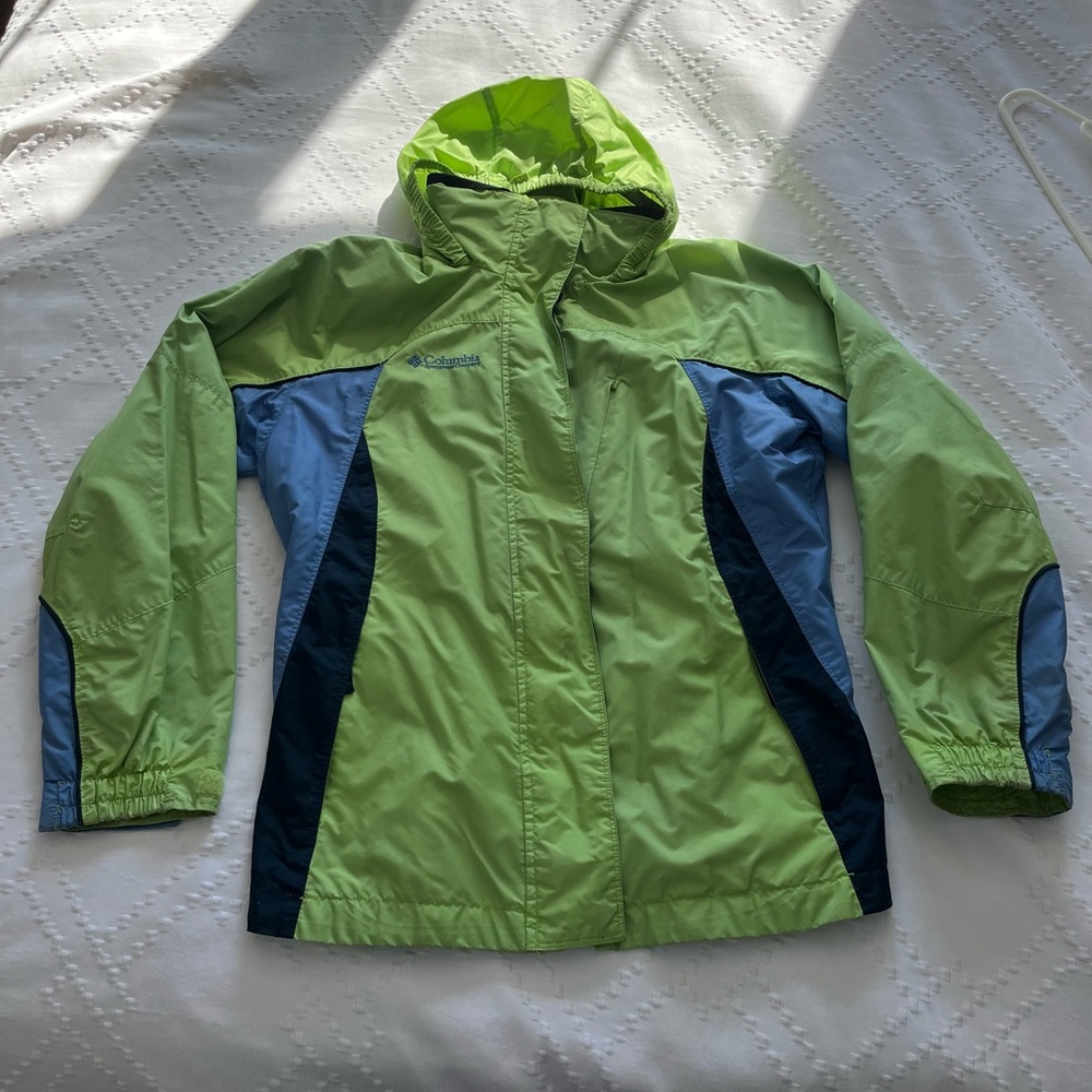 Columbia Bright Green Sportswear Jacket